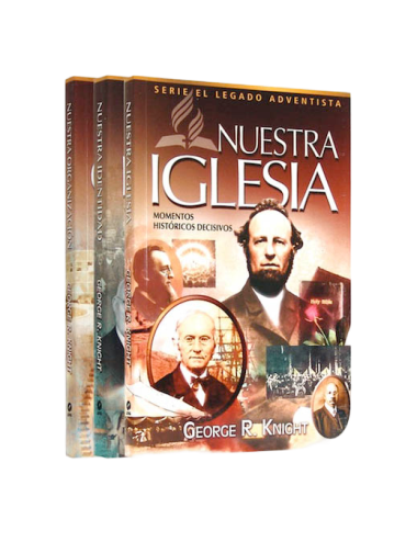  EL LEGADO ADVENTISTA-SERIE 3 LIBROS 