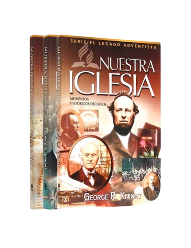  EL LEGADO ADVENTISTA-SERIE 3 LIBROS 