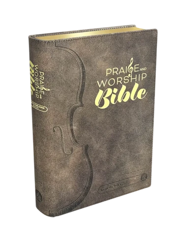 PRAISE AND WORSHIP BIBLE BONDED - LEATHER
