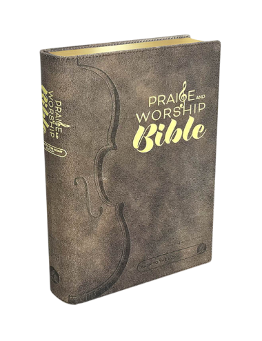 PRAISE AND WORSHIP BIBLE BONDED - LEATHER