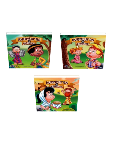 AVENTURAS BIBLIAS X 3 CUADERNOS
