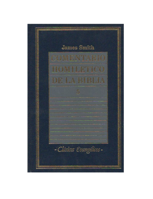 COMENTARIO HOMILETICO-T/5