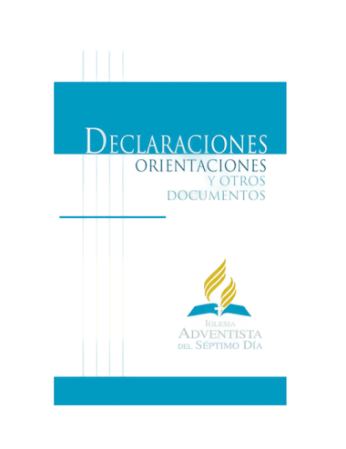 DECLARACIONES ORIENTACIONES Y OTROS DOCU