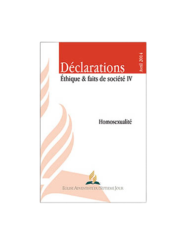 DÉCLARATIONS-ÉTHIQUE ET FAITS DE SOCIÉ 