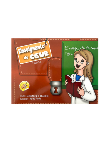 ENSEIGNANTE DE COEUR - LIVRE A COLORIER