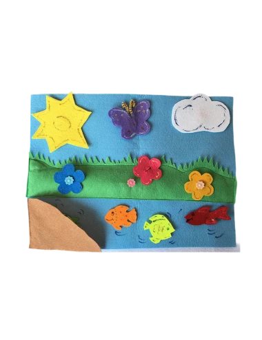 FIELTRO-ALFOMBRILLA DIDÁCTICA (BOTONES)