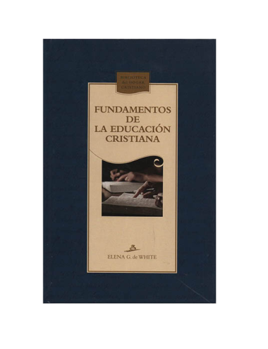 FUNDAMENTOS EDUCACION CRISTIANA-T/D AZU 