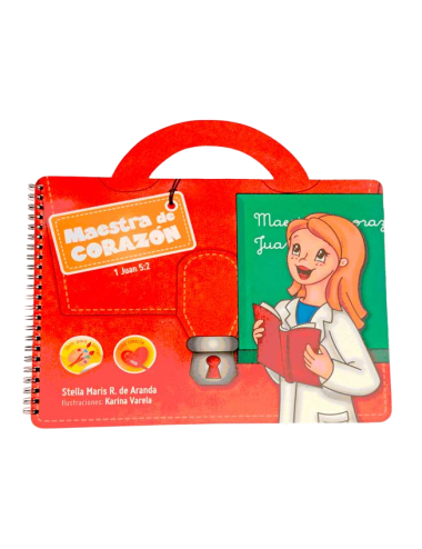 MAESTRA DE CORAZÓN-LIBRO PARA PINTAR