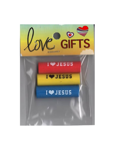 MANGUITO  PACK 3 I LOVE JESUS