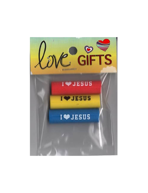 MANGUITO PACK 3 I LOVE JESUS