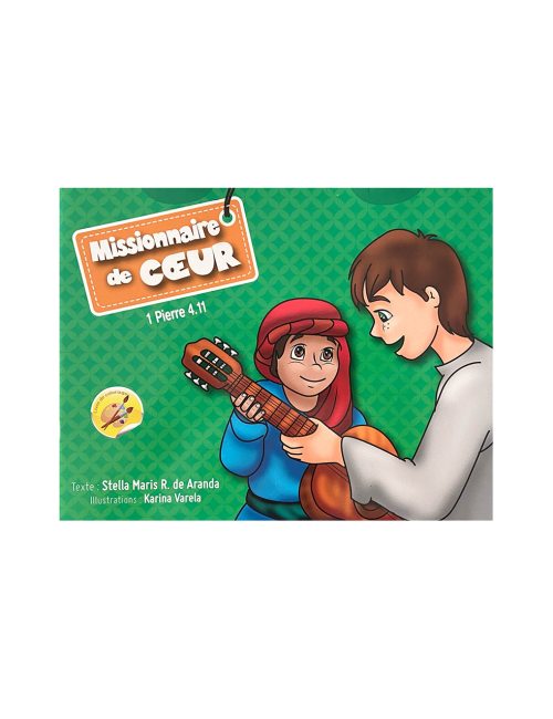 MISSIONNAIRE DE COEUR - LIVRE A COLORIER
