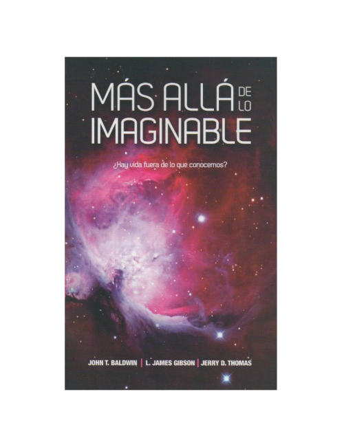 MÁS ALLA DE LO IMAGINABLE