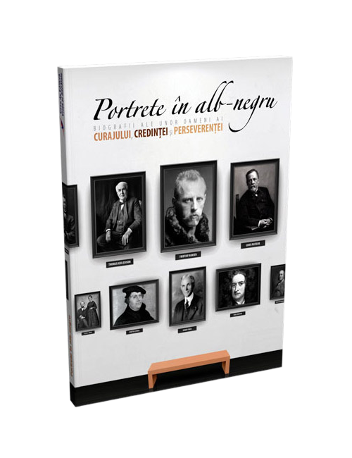 PORTRETE IN ALB - NEGRU 