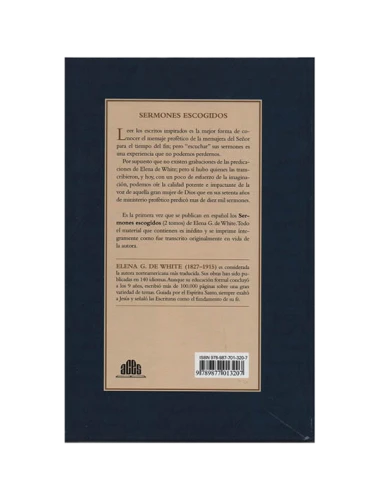 SERMONES ESCOGIDOS T/1-T/D AZUL