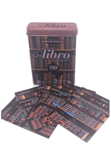 ¿EN QUÉ LIBRO APARECE? - JUEGO BARAJAS