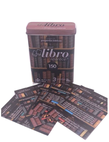 ¿EN QUÉ LIBRO APARECE? - JUEGO BARAJAS