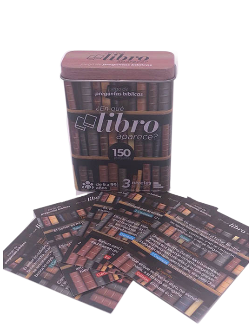 ¿EN QUÉ LIBRO APARECE? - JUEGO BARAJAS