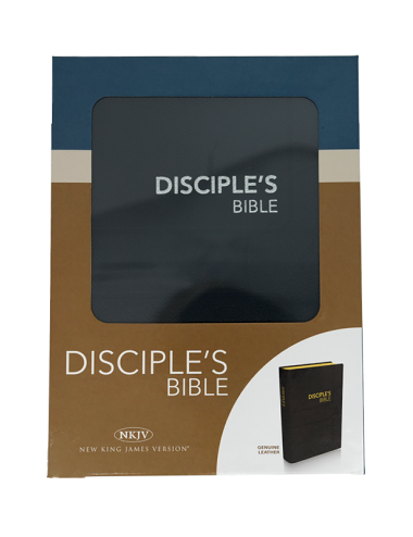 DISCIPLE’S BIBLE—LEATHER