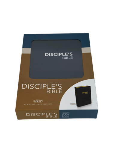 DISCIPLE’S BIBLE—LEATHER