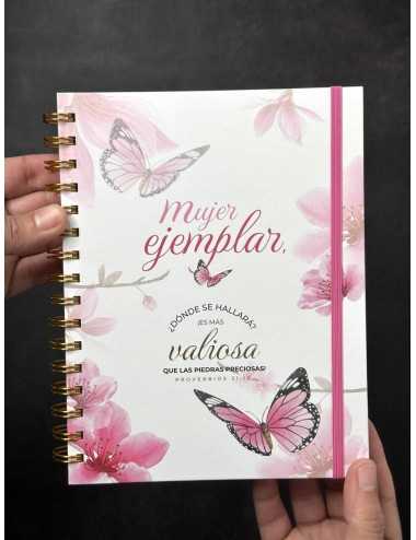 MUJER EJEMPLAR.LIBRETA CON ANILLAS