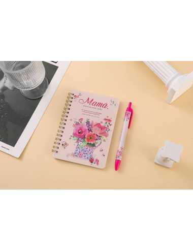 MAMÁ. PACK LIBRETA ANILLAS CON BOLÍGRAFO