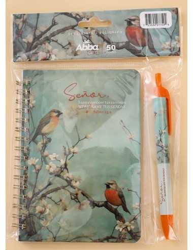 SEÑOR HAZME CONOCER. PACK LIBRETA ANILLAS CON BOLÍGRAFO